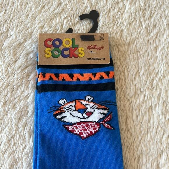 Tony The Tiger Kelloggs Cool Socks size 6-13 - Picture 6 of 16